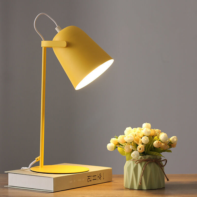 Nordic Metal LED Desk Lamp for Reading and Study