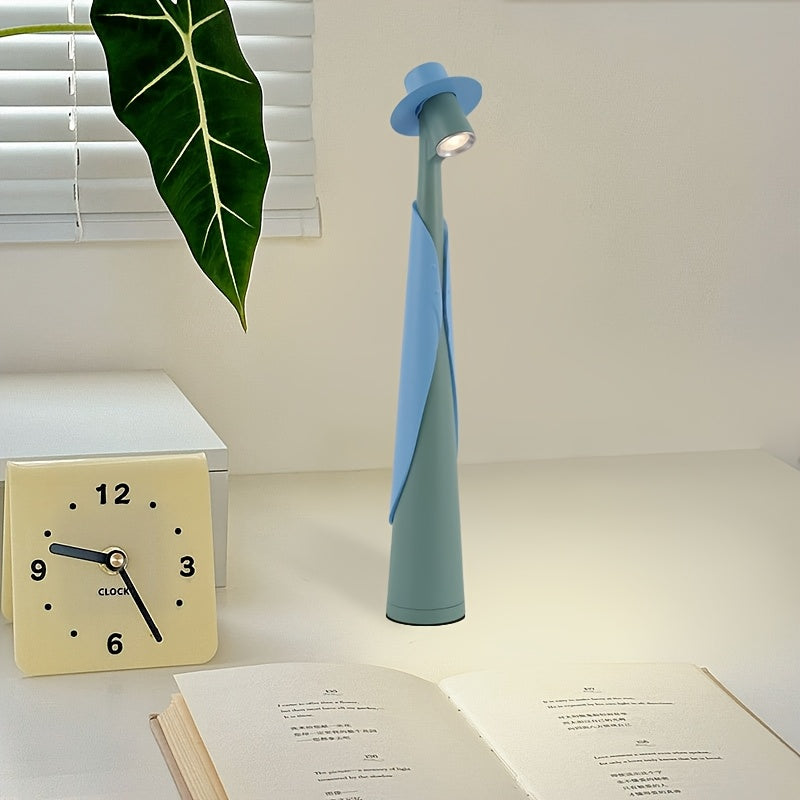 Rechargeable LED Hat Lamp with Touch Dimming