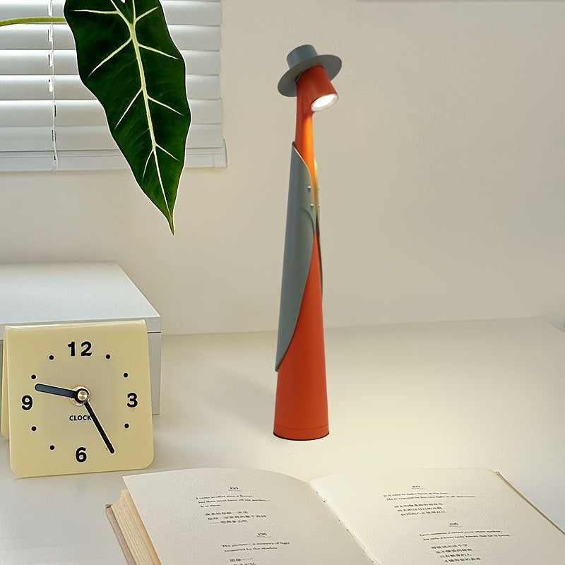 Rechargeable LED Hat Lamp with Touch Dimming