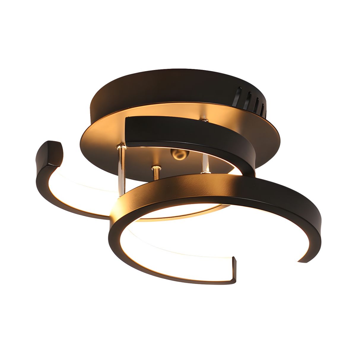 Wren Petite Flush Ceiling Light for Halls with Built-in LED