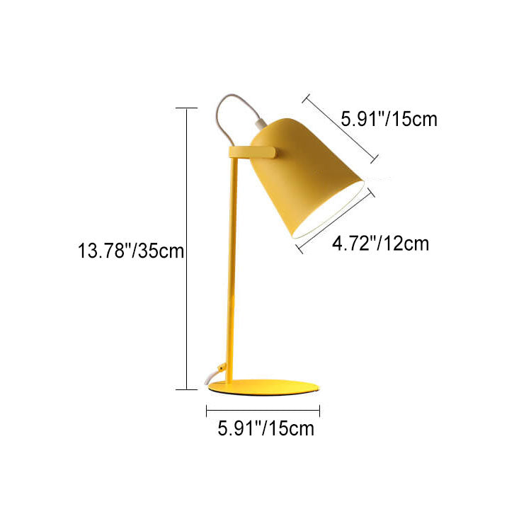 Nordic Metal LED Desk Lamp for Reading and Study