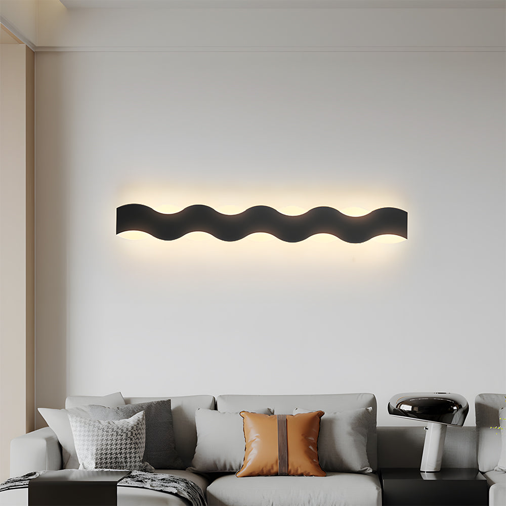 Riva Wave Outdoor Wall Lamp
