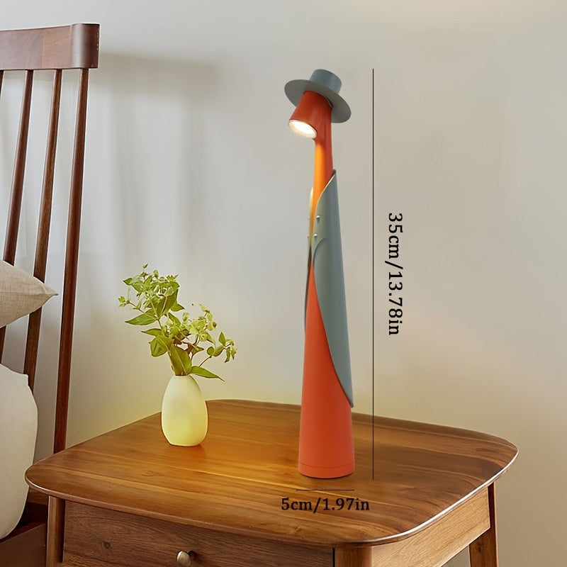 Rechargeable LED Hat Lamp with Touch Dimming