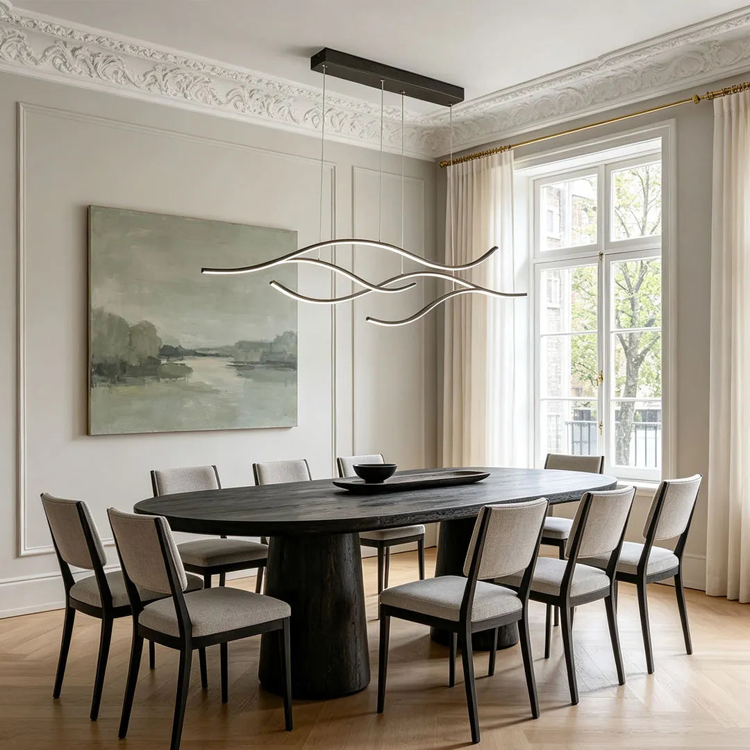Veyra Curved LED Pendant Light