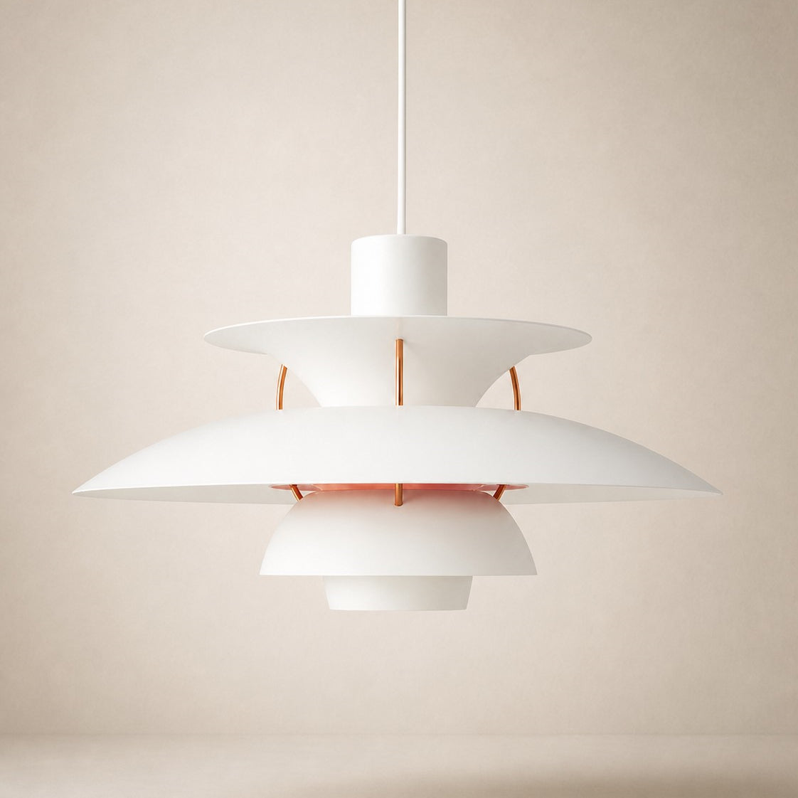 Sawyer Layered Metal Pendant for Dining with Glare Control