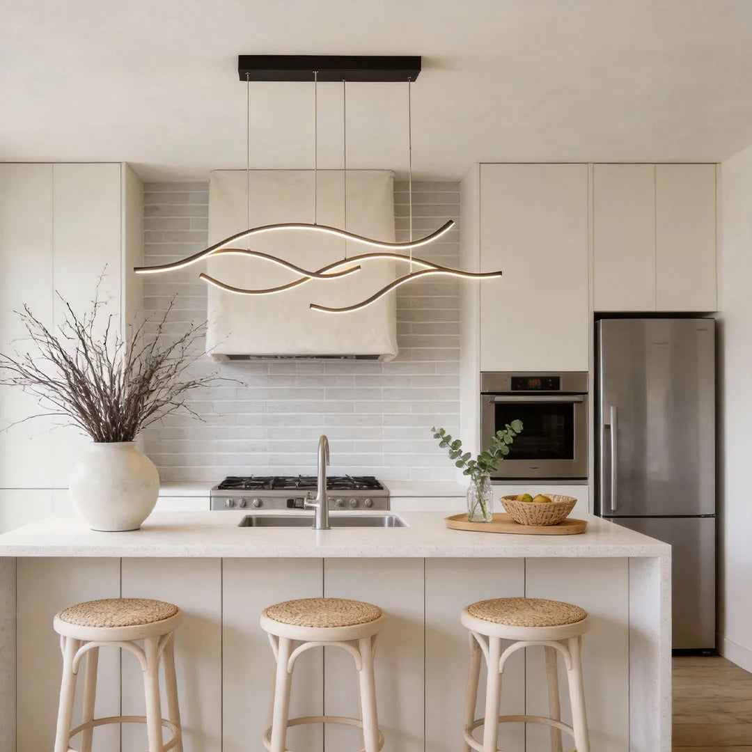 Veyra Curved LED Pendant Light