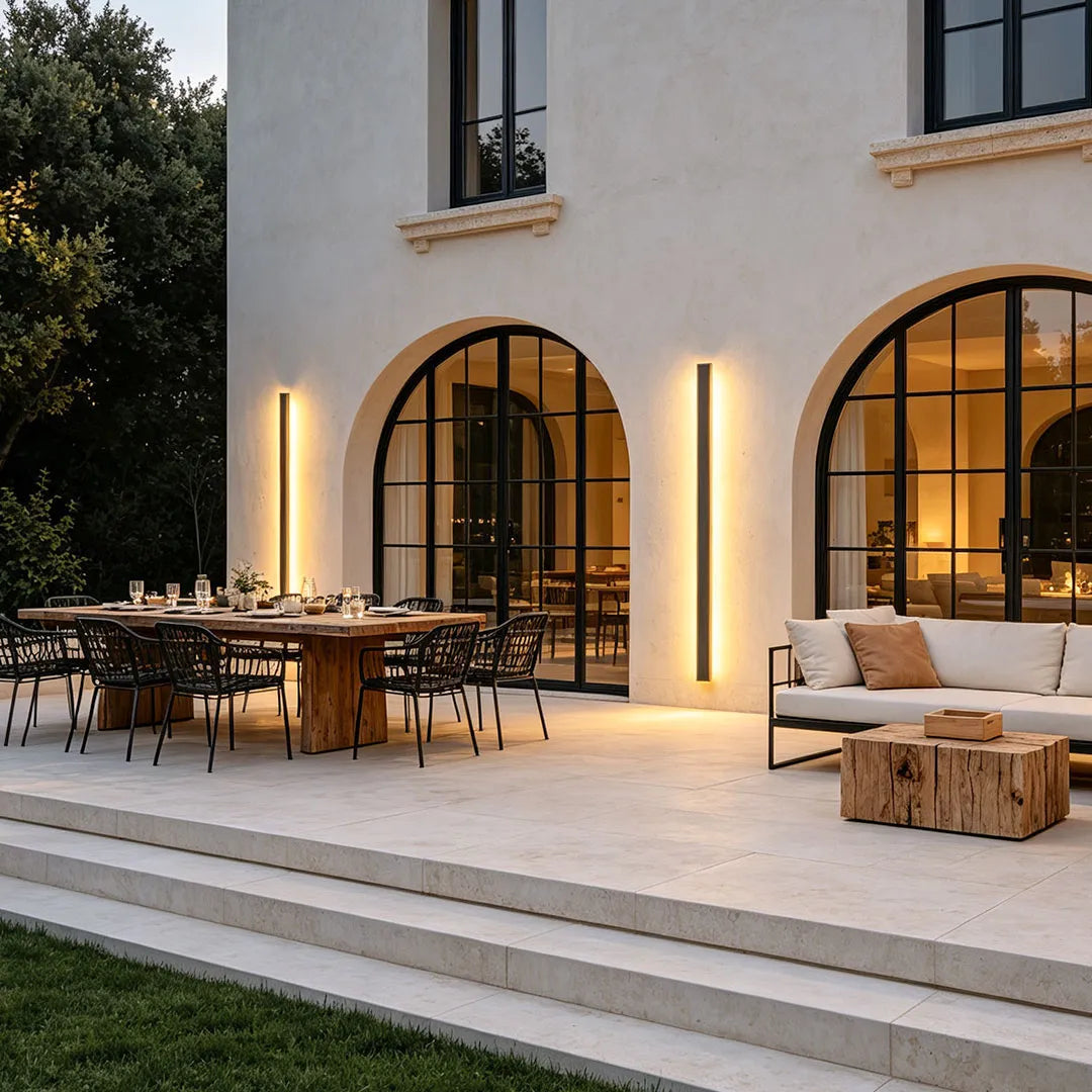 Stratos Linear Outdoor Wall Light