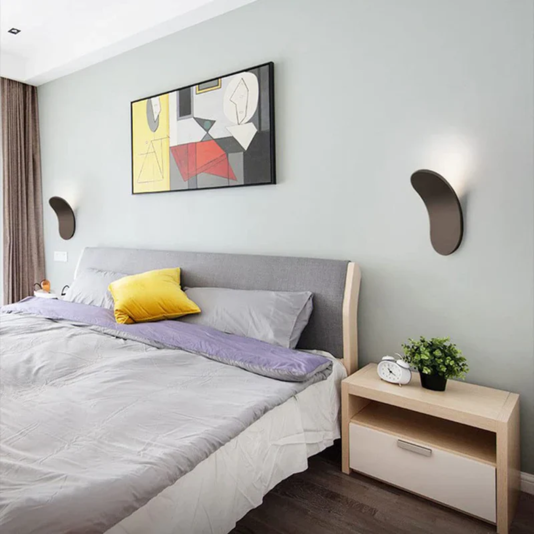 Kaia Curved Nordic Wall Lamp