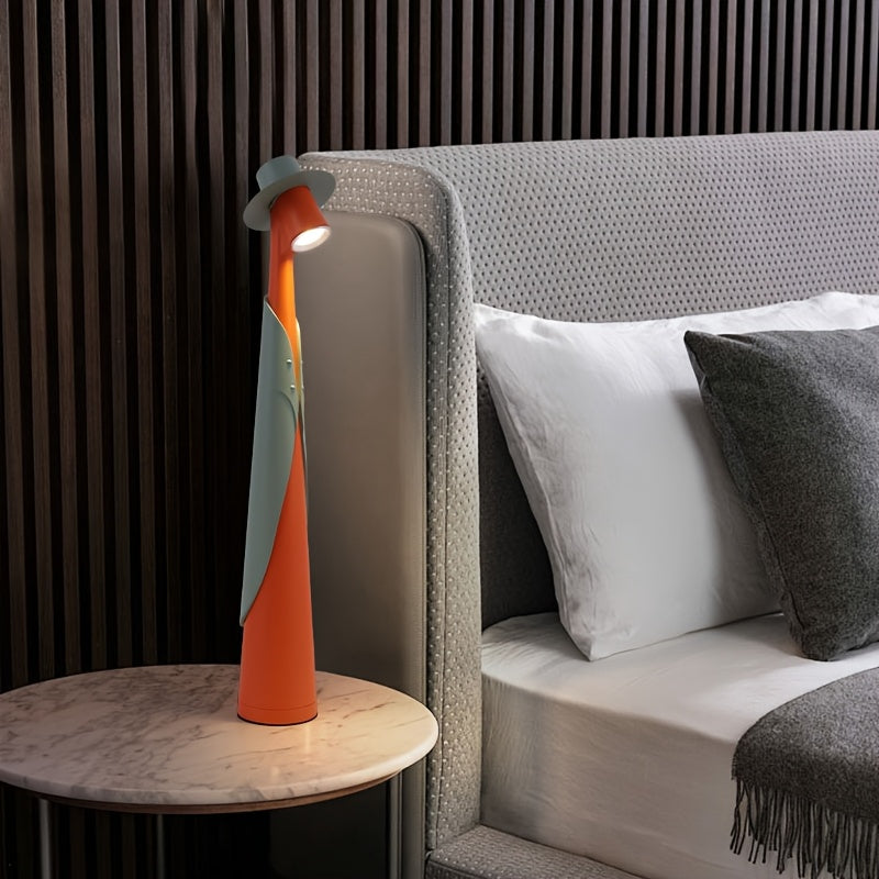 Rechargeable LED Hat Lamp with Touch Dimming