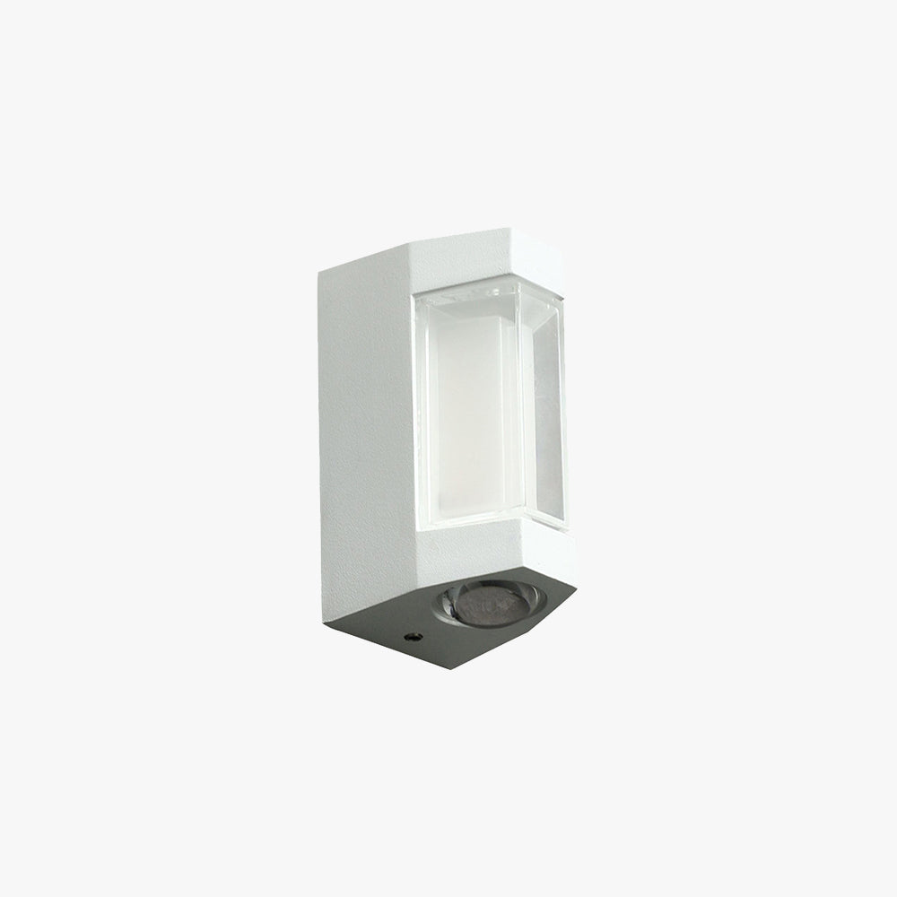 Marve Faceted Outdoor Wall Light