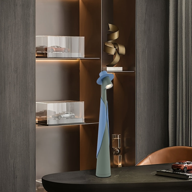 Rechargeable LED Hat Lamp with Touch Dimming