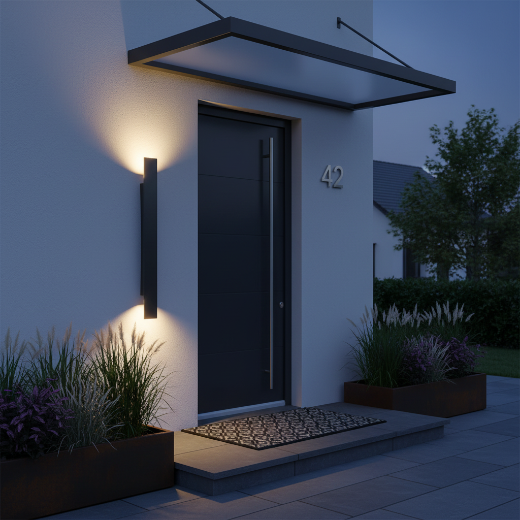Calder Linear Outdoor Wall Light