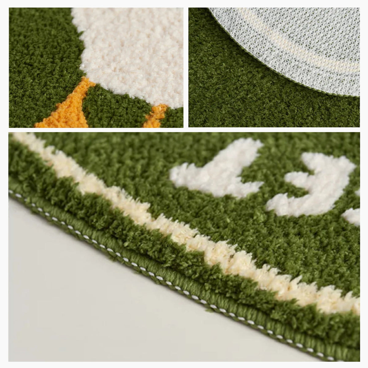 Cute Animal Handcrafted Bath Mat