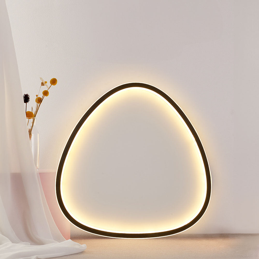 Ashby Slim Oval Ceiling Light for Bedrooms with Flush LED