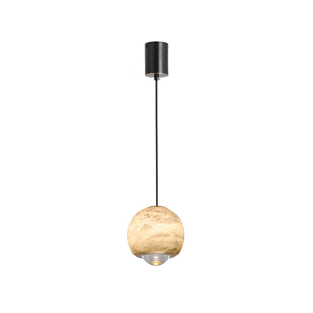 Lane Refined Marble Pendant for Bedsides with 3-Colour LED