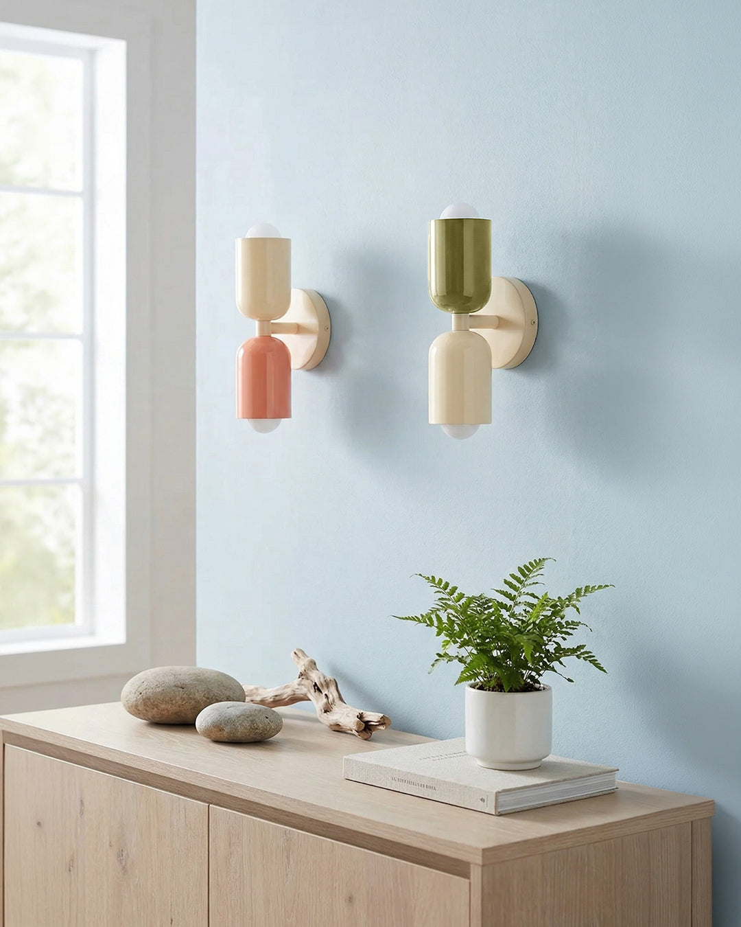 Emma Painted Metal Wall Light