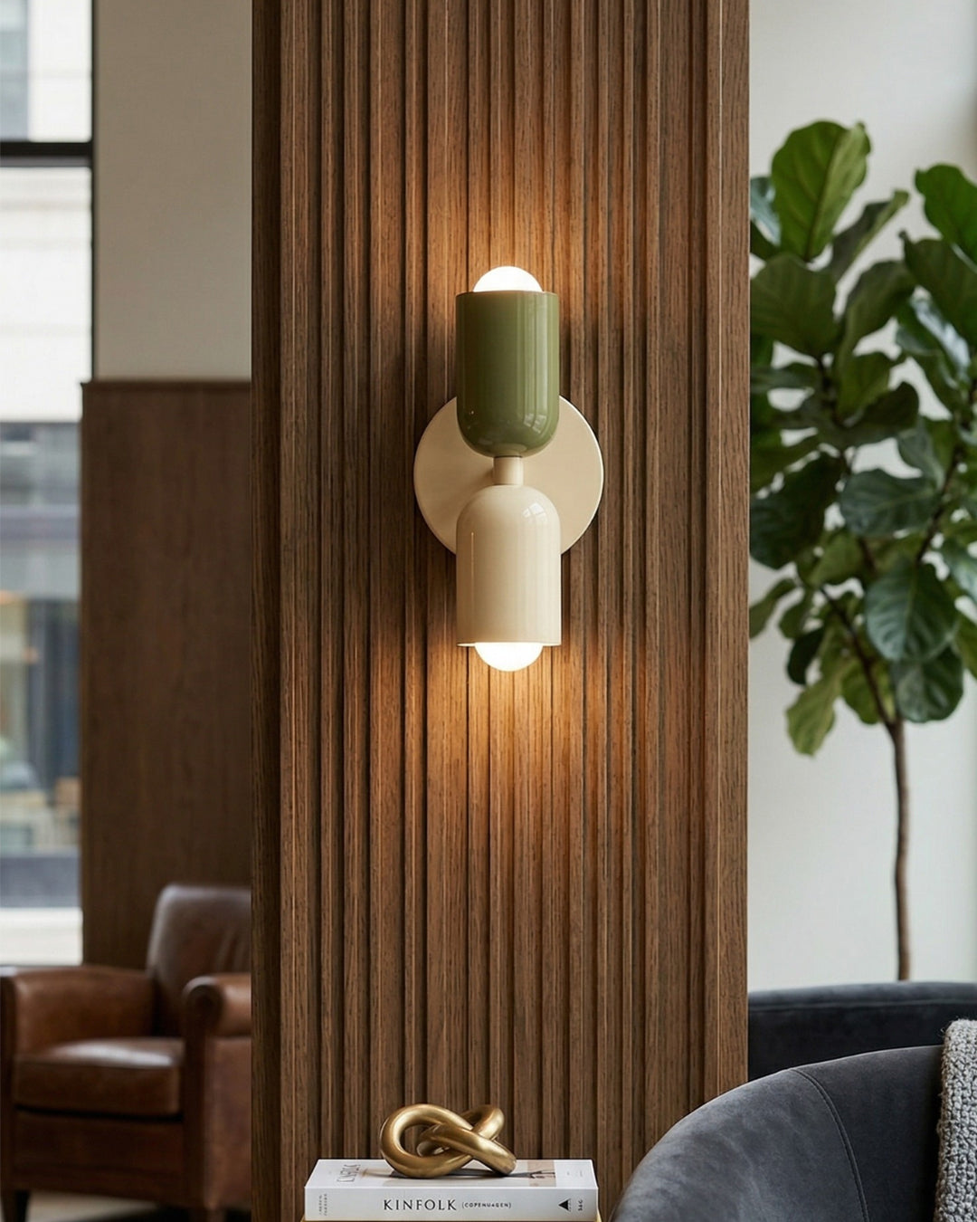Emma Painted Metal Wall Light