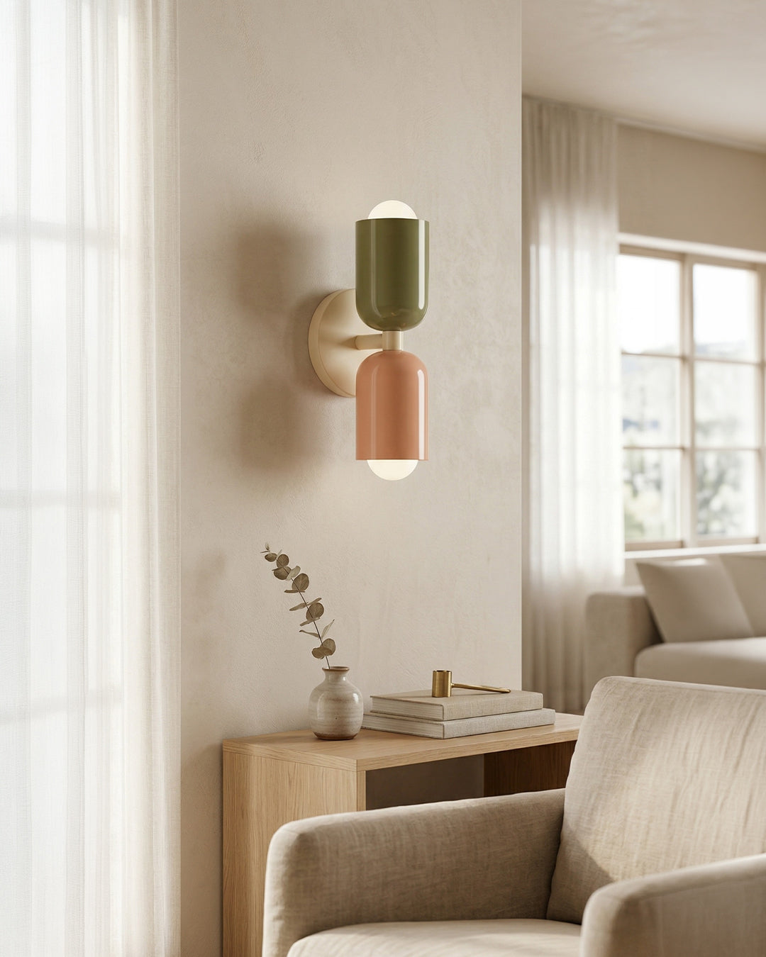 Emma Painted Metal Wall Light