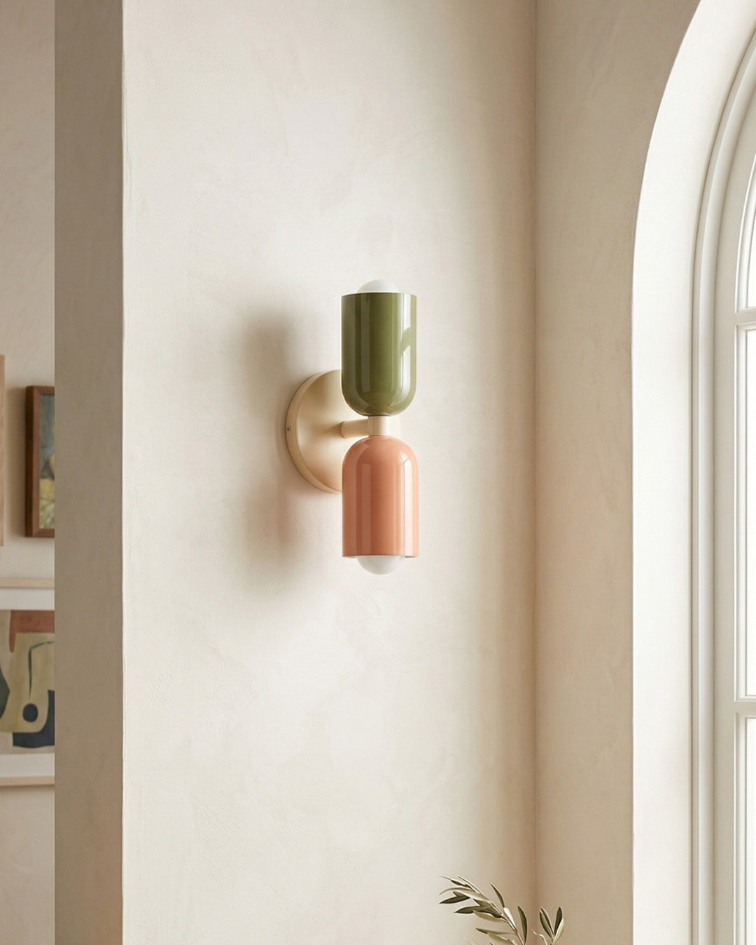 Emma Painted Metal Wall Light