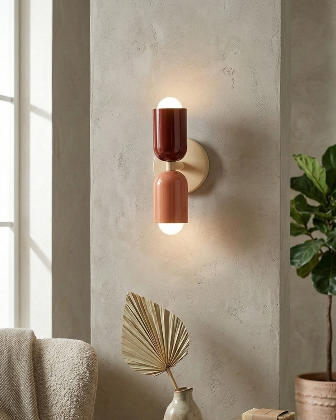 Emma Painted Metal Wall Light