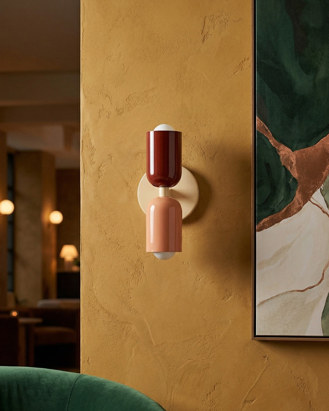 Emma Painted Metal Wall Light
