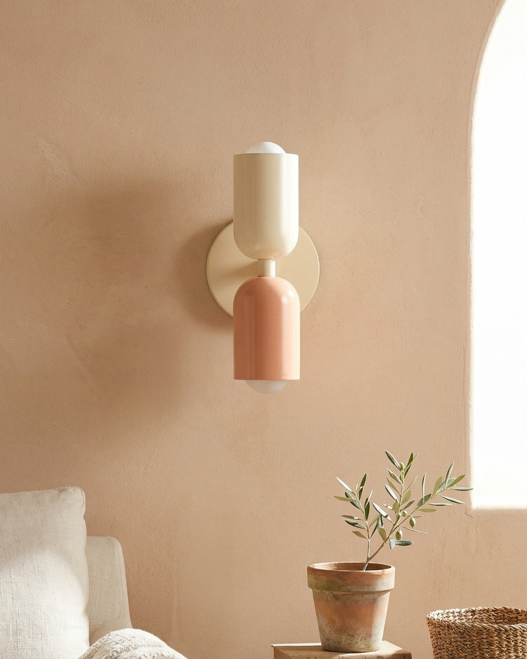 Emma Painted Metal Wall Light