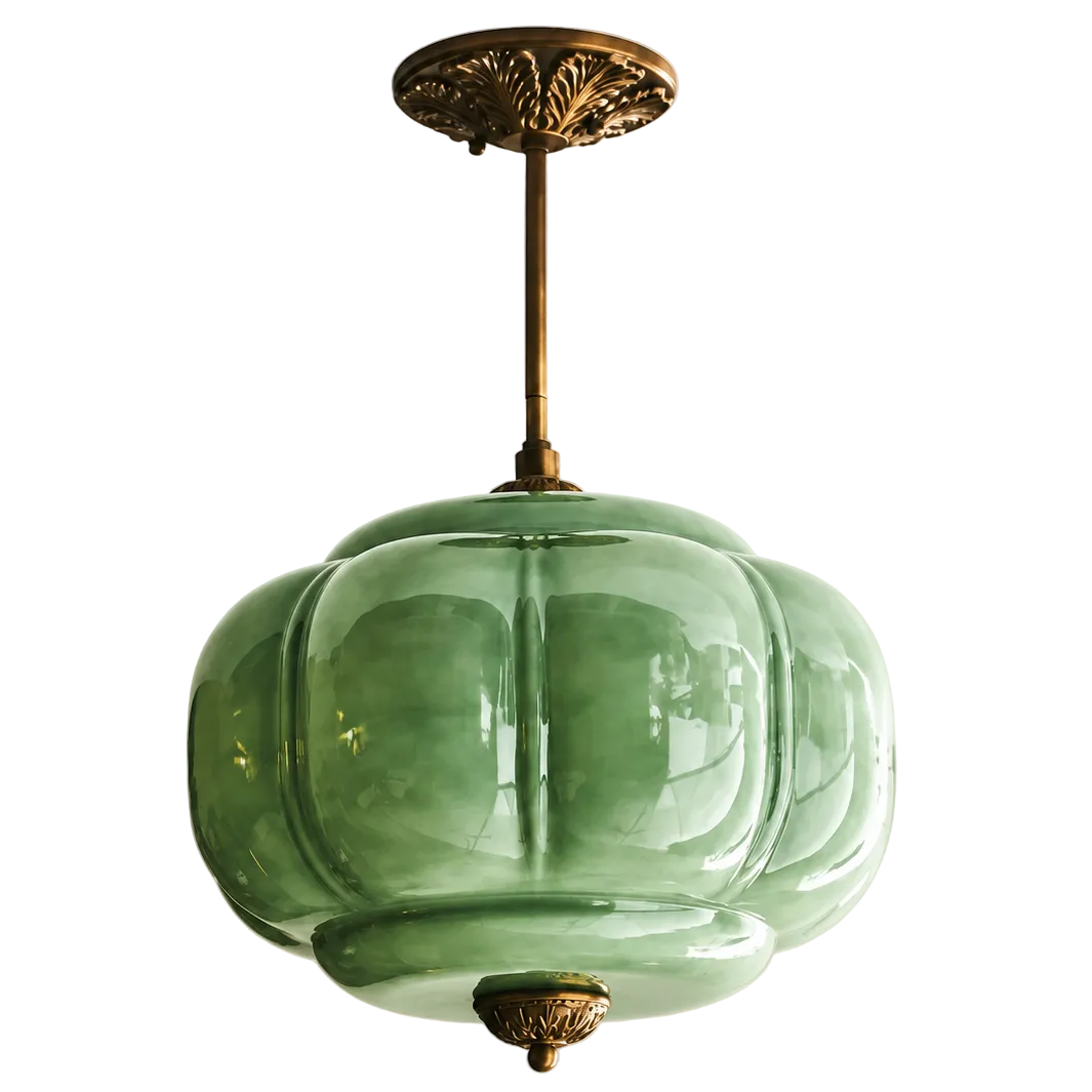 Juliette Sculpted Glass Semi Flush Light for Living Rooms