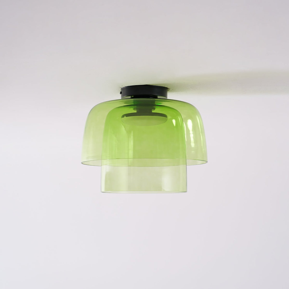 Levels Layered Glass Ceiling Lamp
