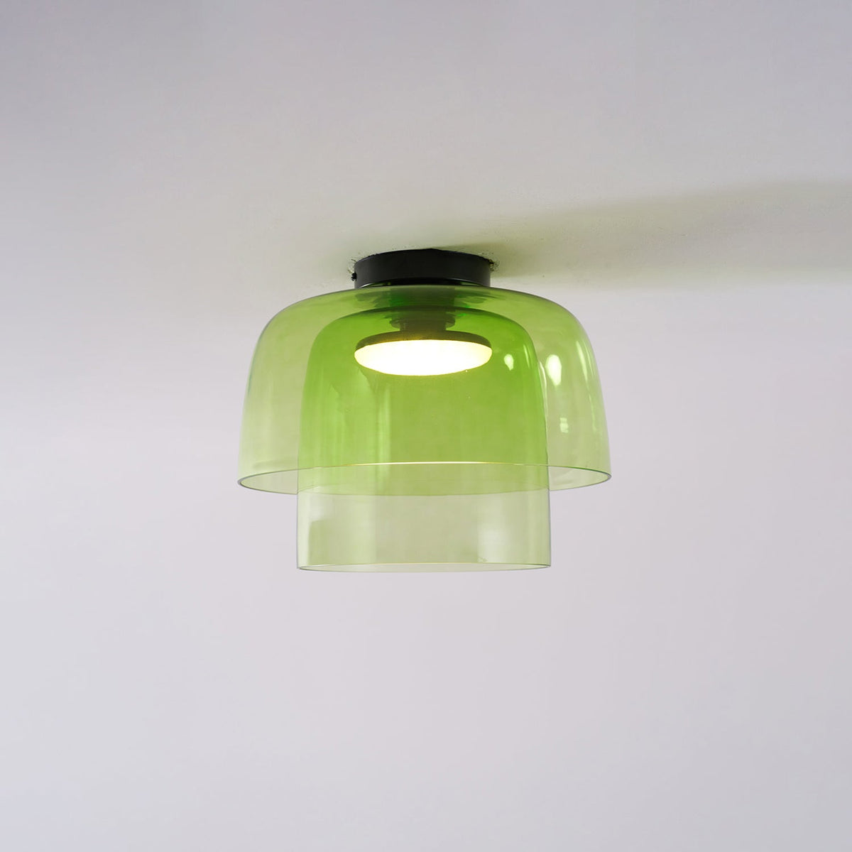 Levels Layered Glass Ceiling Lamp