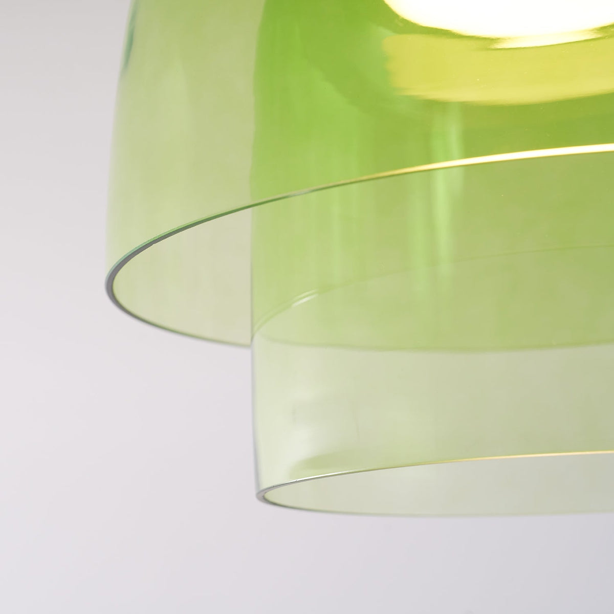 Levels Layered Glass Ceiling Lamp