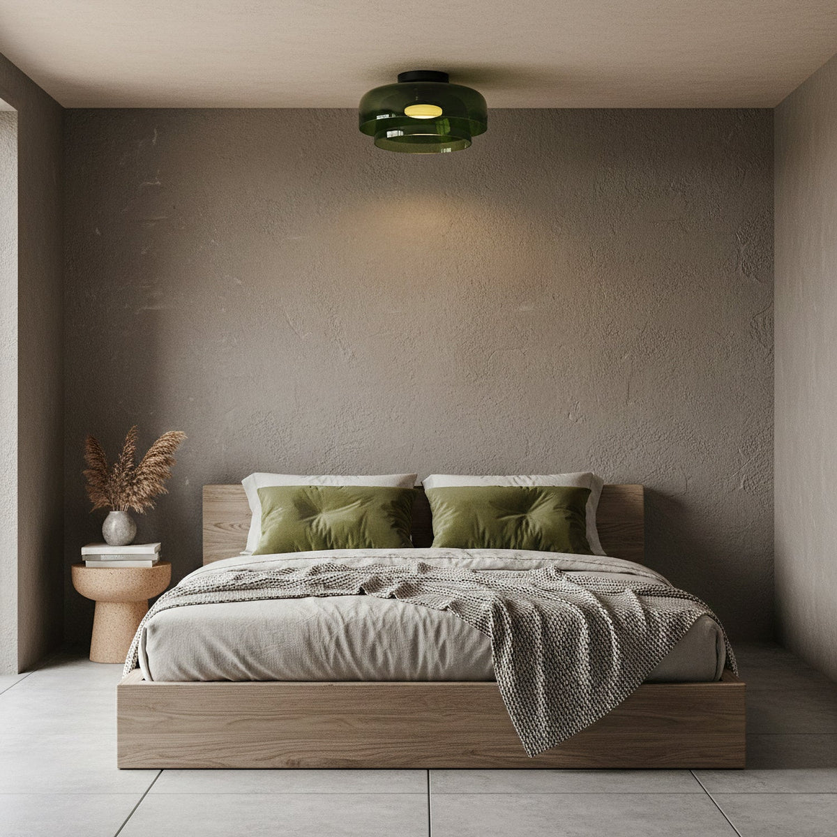 Levels Layered Glass Ceiling Lamp
