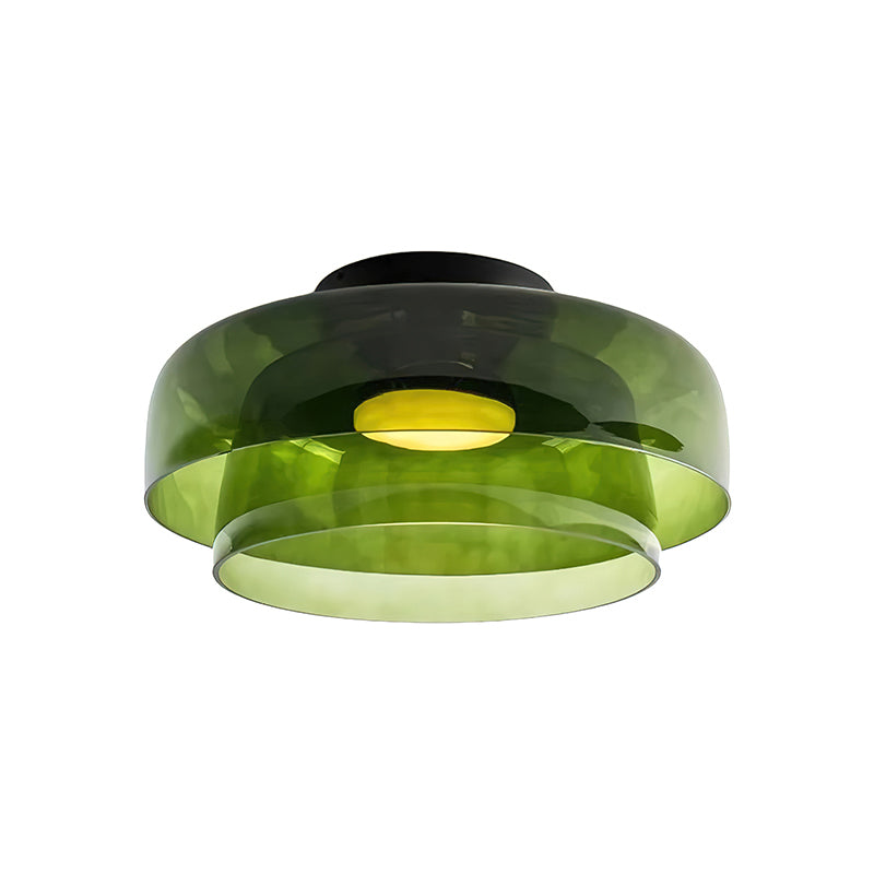 Levels Layered Glass Ceiling Lamp