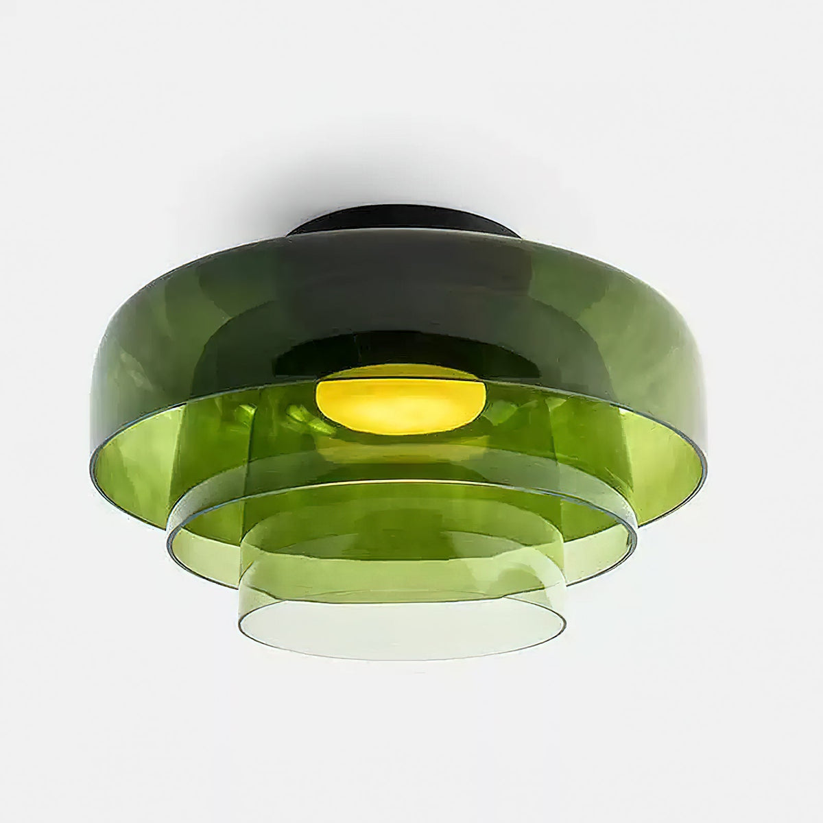 Levels Layered Glass Ceiling Lamp
