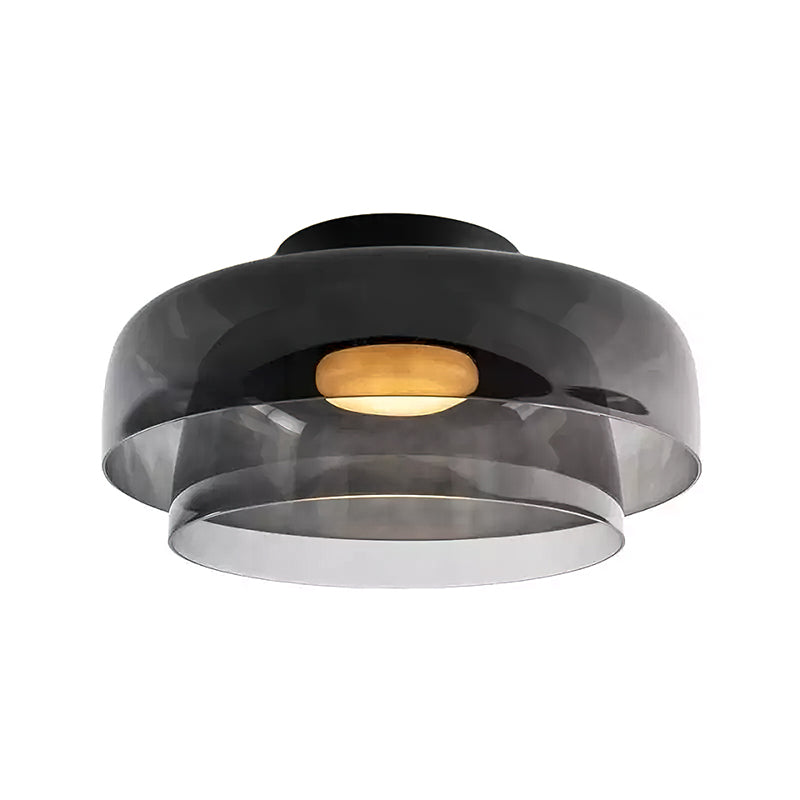 Levels Layered Glass Ceiling Lamp