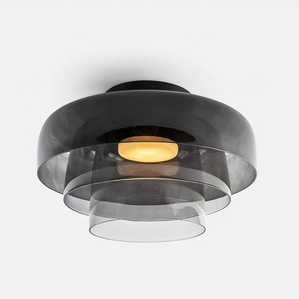 Levels Layered Glass Ceiling Lamp