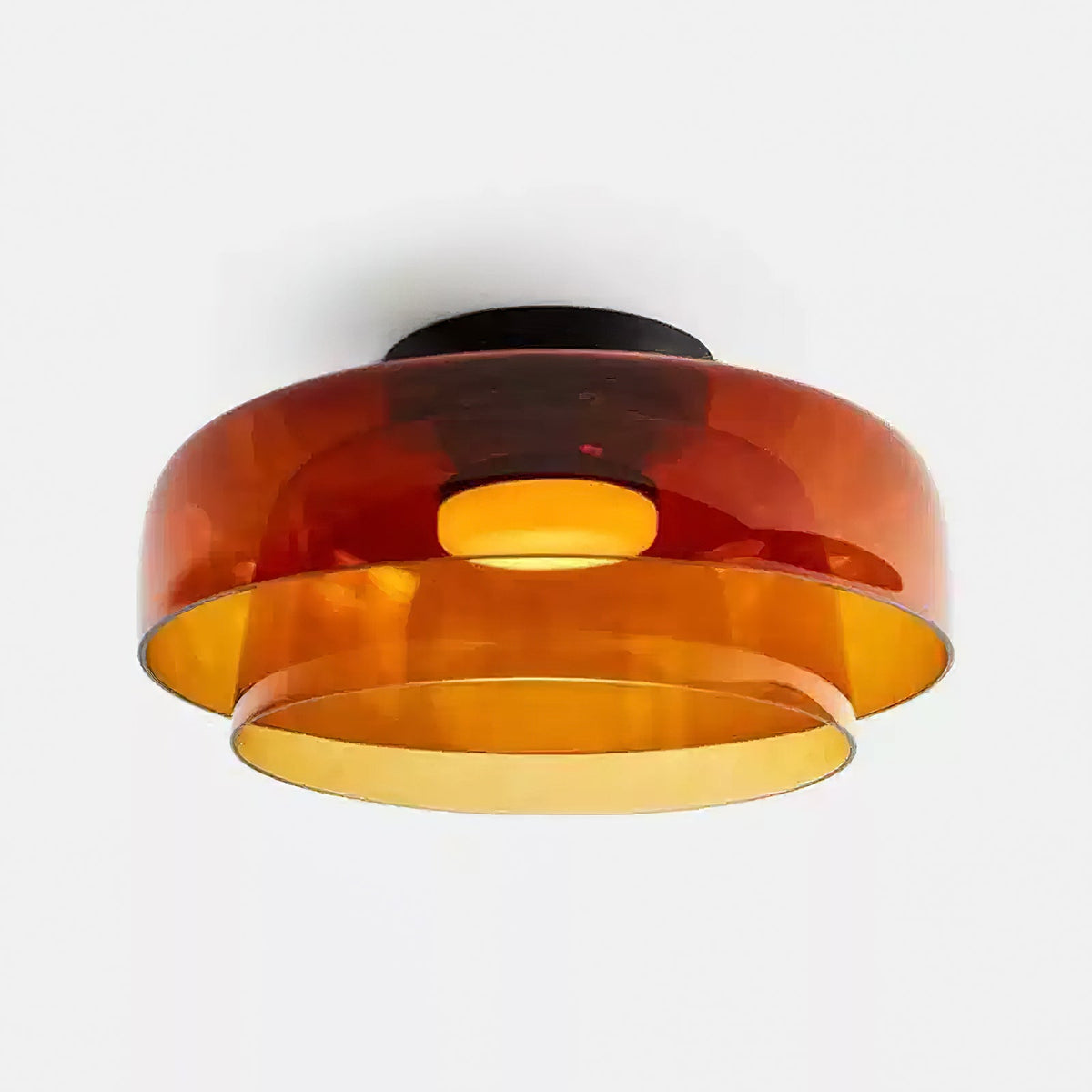 Levels Layered Glass Ceiling Lamp
