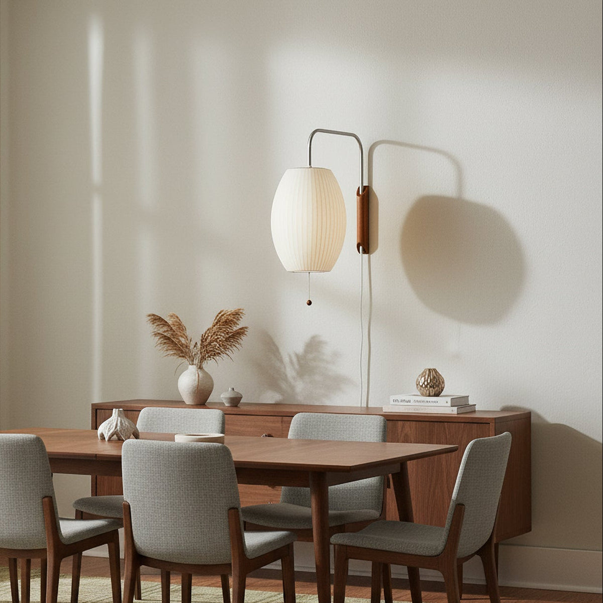 Nelson Bubble Plug In Wall Sconce