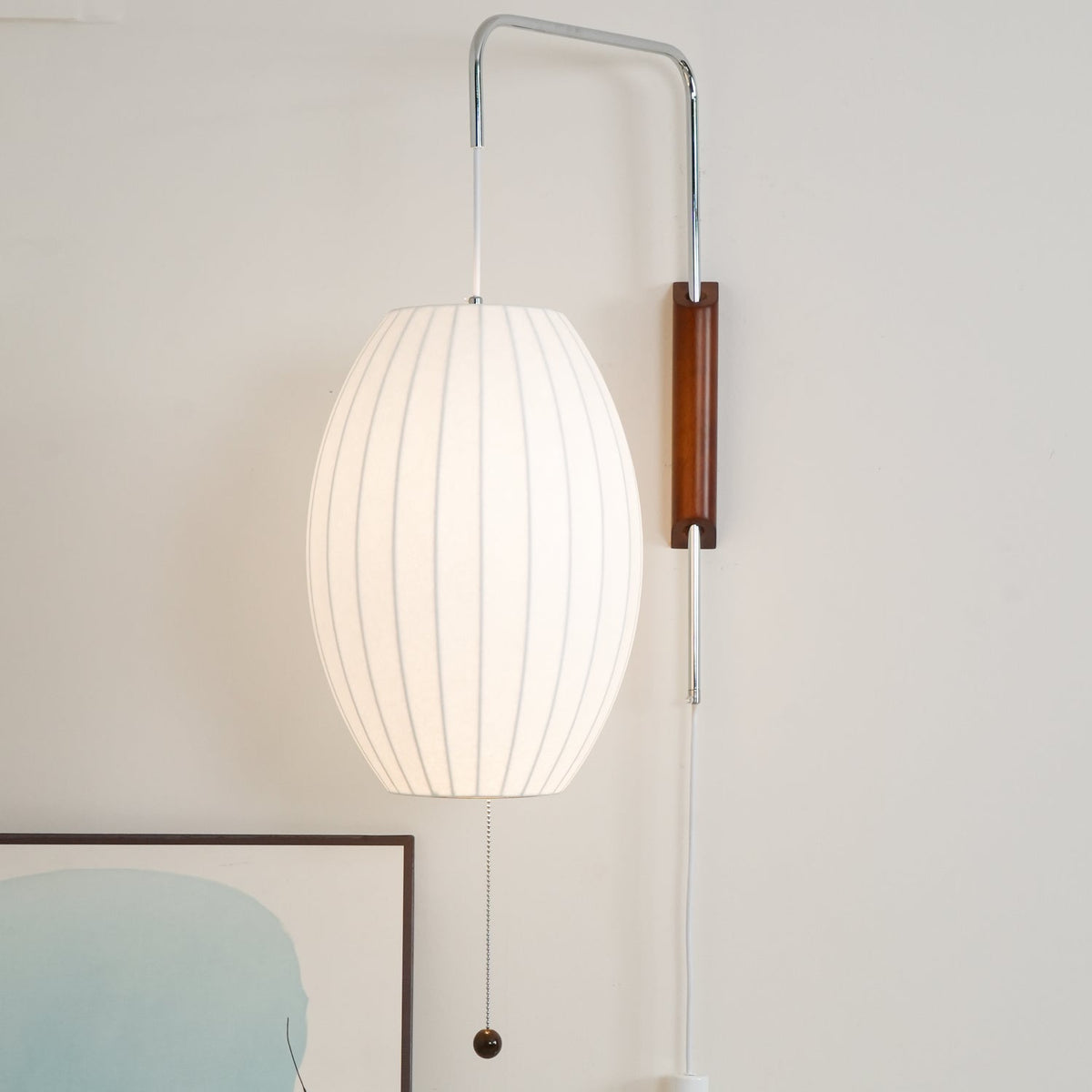Nelson Bubble Plug In Wall Sconce