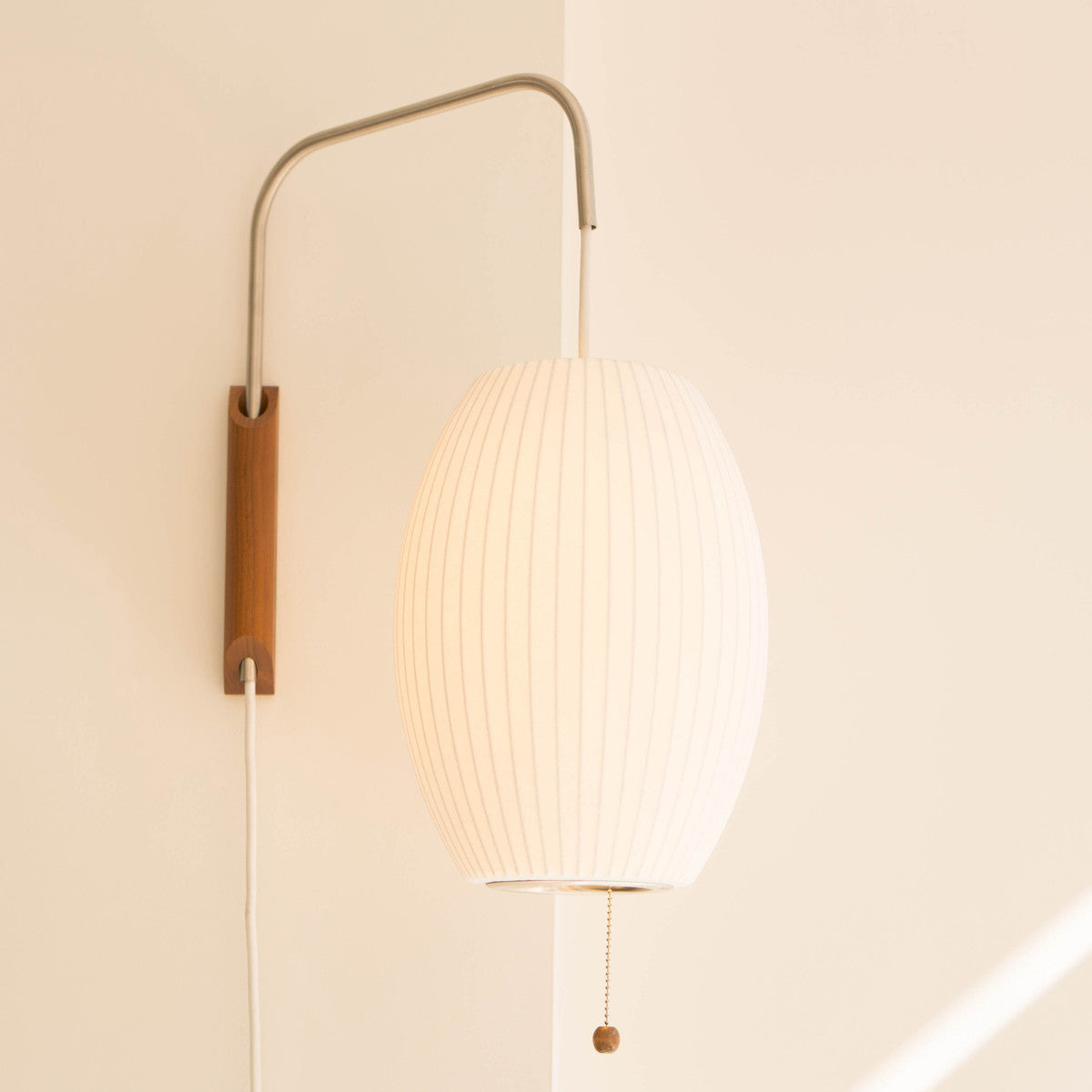 Nelson Bubble Plug In Wall Sconce