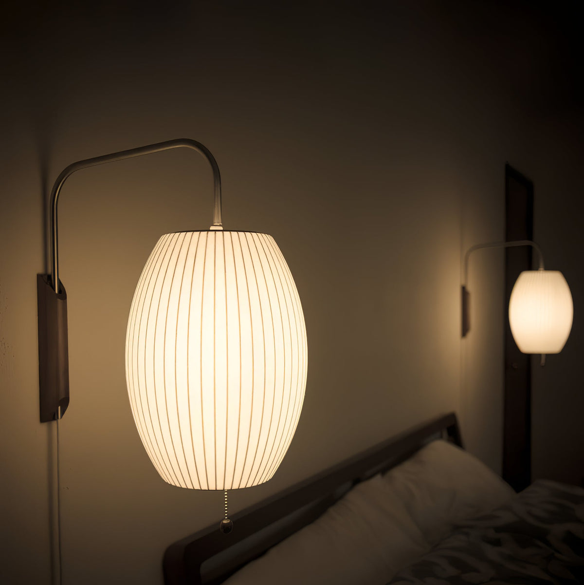 Nelson Bubble Plug In Wall Sconce