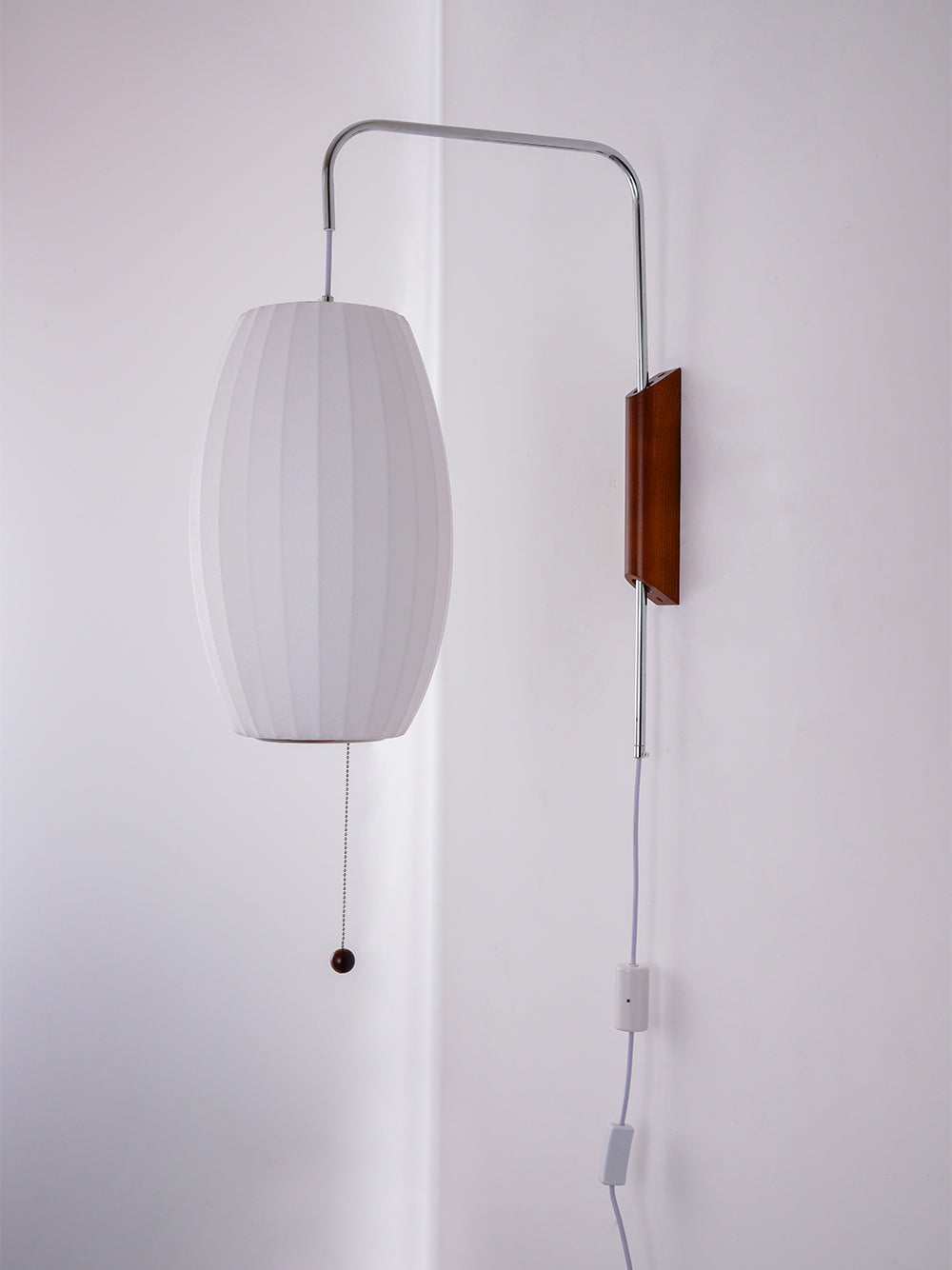 Nelson Bubble Plug In Wall Sconce