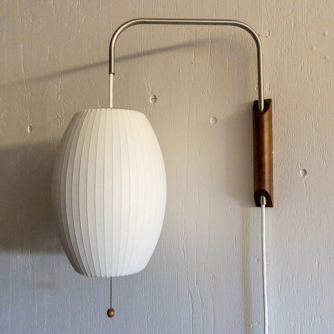 Nelson Bubble Plug In Wall Sconce