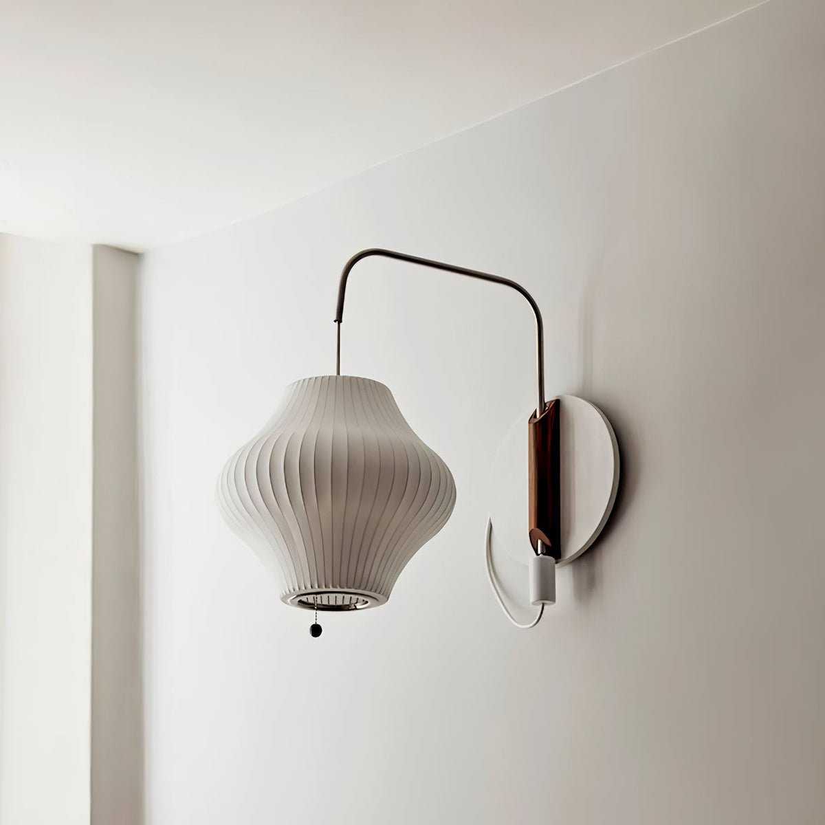 Nelson Bubble Plug In Wall Sconce