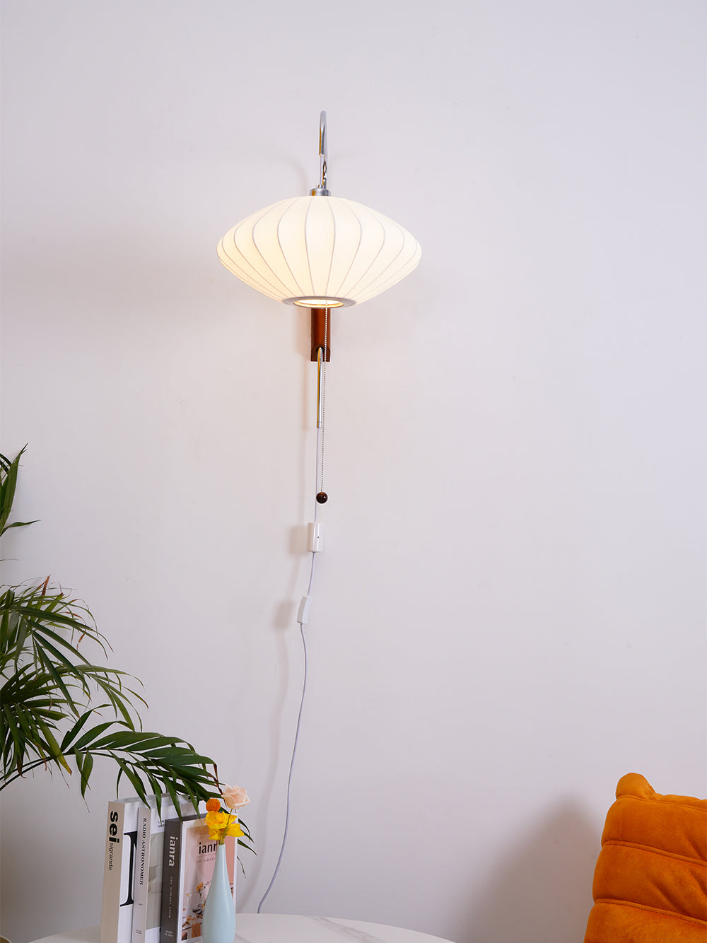 Nelson Bubble Plug In Wall Sconce