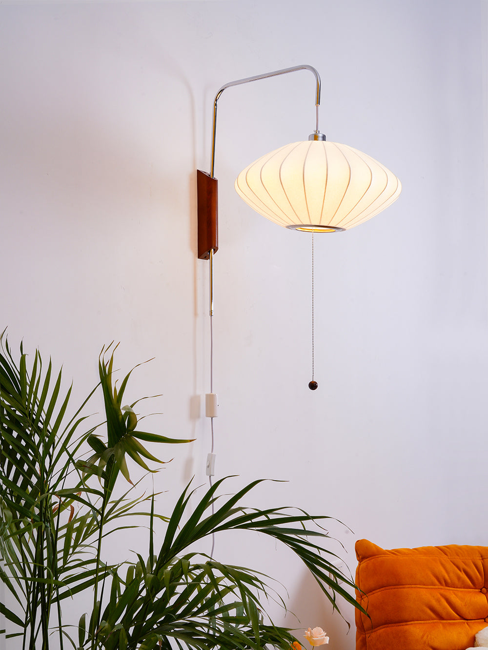 Nelson Bubble Plug In Wall Sconce