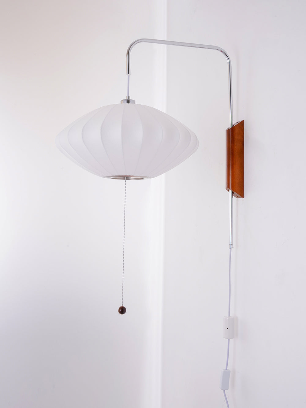 Nelson Bubble Plug In Wall Sconce