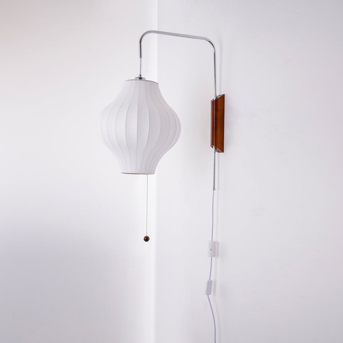 Nelson Bubble Plug In Wall Sconce