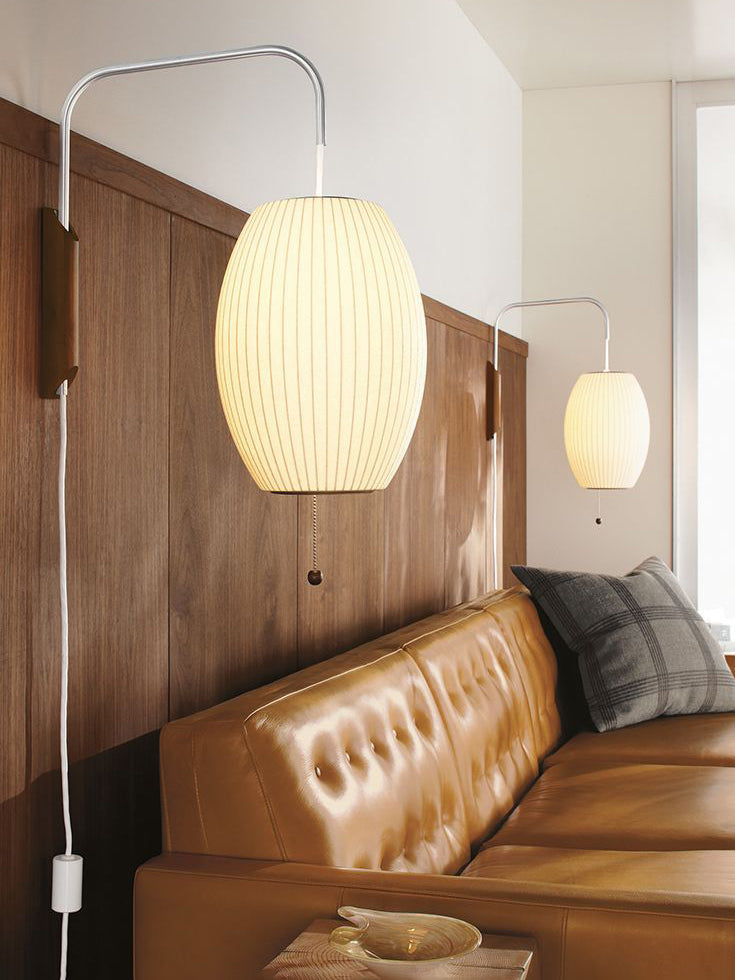 Nelson Bubble Plug In Wall Sconce