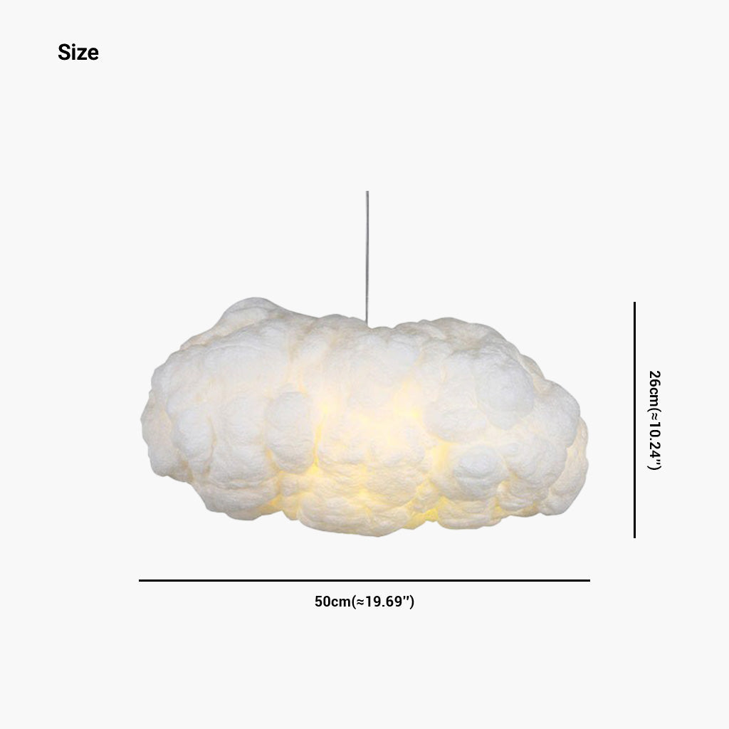 Nimbus Cotton Cloud Pendant Light