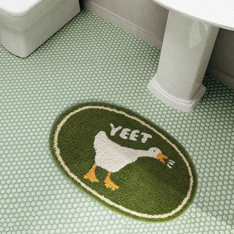 Cute Animal Handcrafted Bath Mat